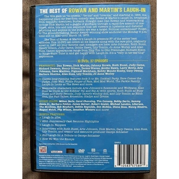 The Best of Rowan and Martin's Laugh-In (10-disc DVD set) & Laugh-in Christmas - Picture 3 of 12